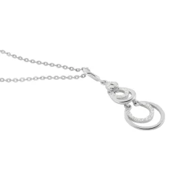 Collier Greta Argent Blanc-Histoire d'Or Clearance