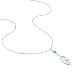 Collier Grethel Argent Blanc Turquoise-Histoire d'Or Outlet