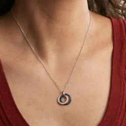 Collier Grizzel Argent Céramique Oxyde-Histoire d'Or Clearance