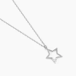 Histoire d'Or Collier Gyliane Argent Blanc Oxyde De Zirconium