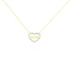 Collier Gyula Or Jaune Oxyde De Zirconium-Histoire d'Or Sale