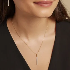 Histoire d'Or Collier Halcyone Or Jaune Nacre