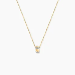 Histoire d'Or Collier Hamino Or Jaune Diamant