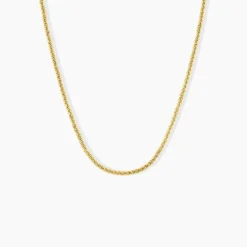 Histoire d'Or Collier Harlow Acier Jaune