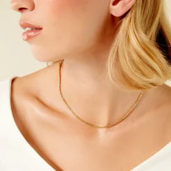 Histoire d'Or Collier Harlow Acier Jaune