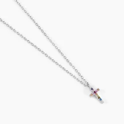 Collier Haïvy Argent Blanc Oxyde De Zirconium-Histoire d'Or Sale