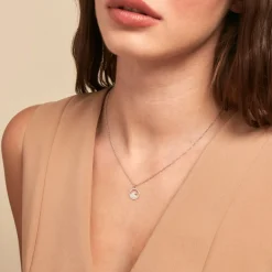 Collier Hawai Argent Blanc-Histoire d'Or Discount