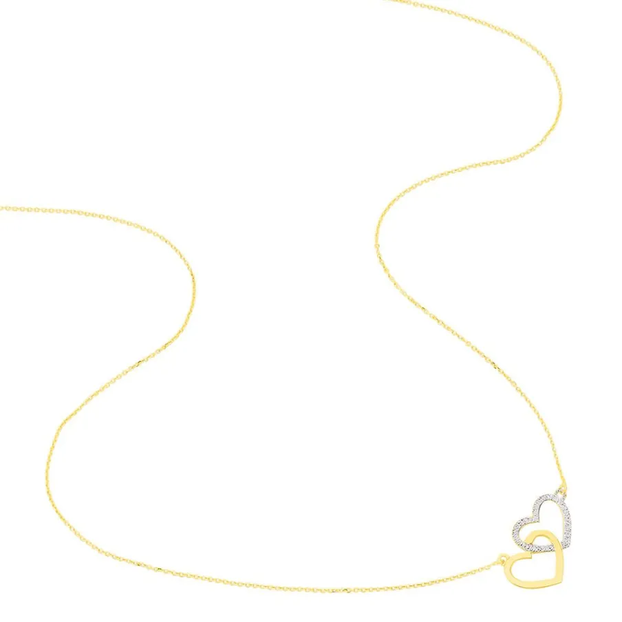 Histoire d'Or Collier Hedley Or Bicolore