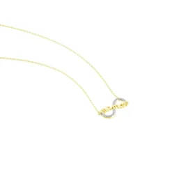 Histoire d'Or Collier Heimdall Or Jaune Oxyde De Zirconium