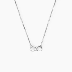 Collier Helsa Argent Blanc-Histoire d'Or Discount
