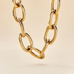 Histoire d'Or Collier Hennie Acier Doré