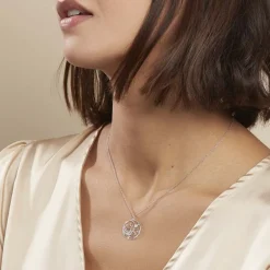 Histoire d'Or Collier Hita Argent Blanc