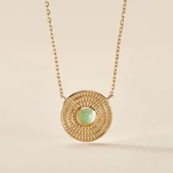 Collier Hugolin Plaqué Or Aventurine-Histoire d'Or Hot