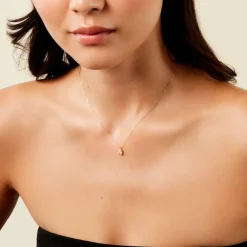 Collier Husam Or Jaune Oxyde De Zirconium-Histoire d'Or Best