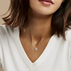 Collier Hyelana Argent Blanc Oxyde De Zirconium-Histoire d'Or Outlet