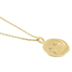 Histoire d'Or Collier Iago Plaqué Or Oxydes De Zirconium