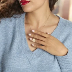 Histoire d'Or Collier Iago Plaqué Or Oxydes De Zirconium