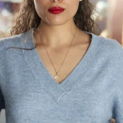 Histoire d'Or Collier Iago Plaqué Or Oxydes De Zirconium