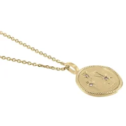 Histoire d'Or Collier Iago Plaqué Or Oxydes De Zirconium