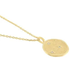 Histoire d'Or Collier Iago Plaqué Or Oxydes De Zirconium