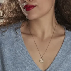 Histoire d'Or Collier Iago Plaqué Or Oxydes De Zirconium