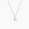 Collier Idylla Argent Blanc Oxyde De Zirconium-Histoire d'Or Sale