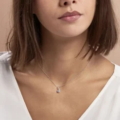 Collier Idylla Argent Blanc Oxyde De Zirconium-Histoire d'Or Sale