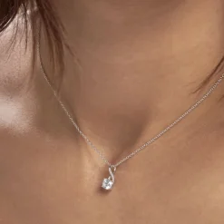 Collier Idylla Argent Blanc Oxyde De Zirconium-Histoire d'Or Sale