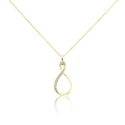 Collier Ilan Or Jaune Diamant-Histoire d'Or Outlet