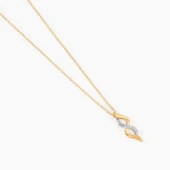 Collier Ilarione Or Jaune Diamant-Histoire d'Or New