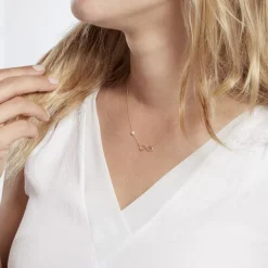 Collier Illenia Or Jaune Perle De Culture-Histoire d'Or Clearance