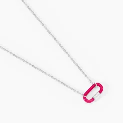 Collier Infini Pop Argent Blanc Oxyde De Zirconium-Histoire d'Or New