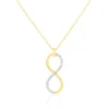 Histoire d'Or Collier Infino Or Jaune Diamant