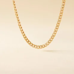 Histoire d'Or Collier Iris Or Jaune Maille Gourmette