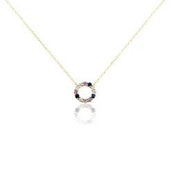 Collier Iris Or Jaune Topaze Améthyste-Histoire d'Or Clearance