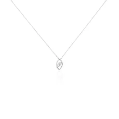 Collier Irla Or Blanc Diamant-Histoire d'Or Hot