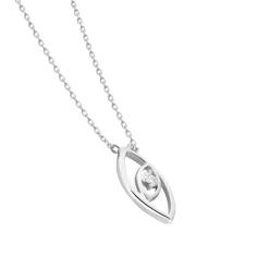 Collier Irla Or Blanc Diamant-Histoire d'Or Hot