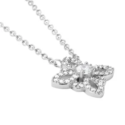 Histoire d'Or Collier Isia Argent Blanc Oxyde De Zirconium