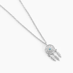 Histoire d'Or Collier Islene Argent Blanc Oxyde De Zirconium