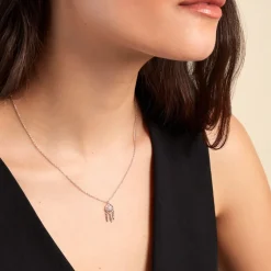 Histoire d'Or Collier Islene Argent Blanc Oxyde De Zirconium