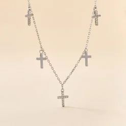 Histoire d'Or Collier Ivah Argent Blanc Oxyde De Zirconium