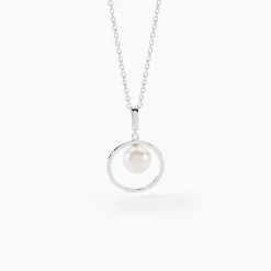 Histoire d'Or Collier Ivana Argent Blanc Perle De Culture