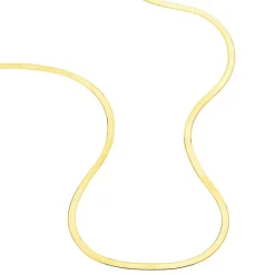 Collier Ivria Maille Heringbone Or Jaune-Histoire d'Or