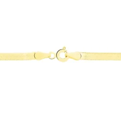 Collier Ivria Maille Heringbone Or Jaune-Histoire d'Or