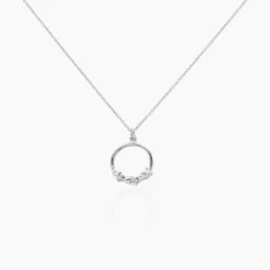 Collier Izamal Argent Blanc Oxyde De Zirconium-Histoire d'Or Outlet
