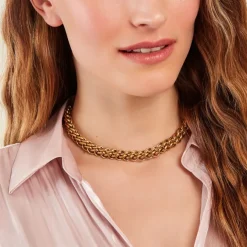 Histoire d'Or Collier Jackie Acier Jaune