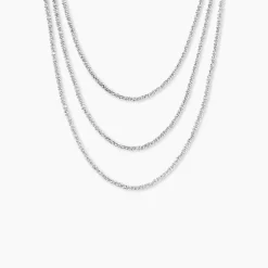 Collier Janelle Argent Blanc-Histoire d'Or Sale