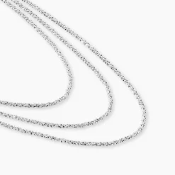 Collier Janelle Argent Blanc-Histoire d'Or Sale