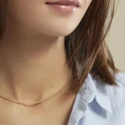 Histoire d'Or Collier Jany Maille Palmier Or Jaune