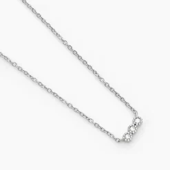 Collier Janys Argent Blanc Oxyde De Zirconium-Histoire d'Or Best